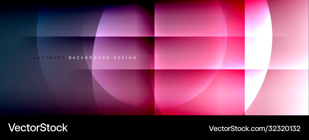Abstract background - circle and cross Vector Image