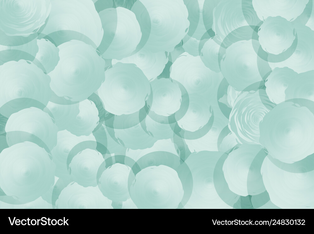 Abstract light background with many circles Vector Image