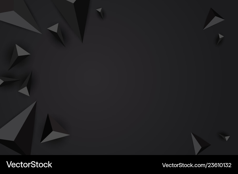 Abstract triangle background 3d triangles modern Abstract triangle background 3d triangles modern Vector Image