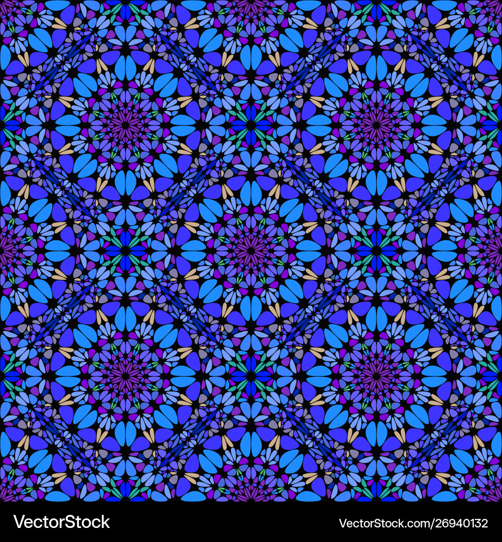 Bohemian stone ornament pattern background design Vector Image