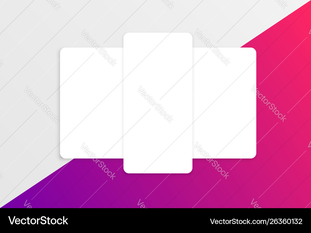 Colorful card template for web usage Colorful card template for web usage vector image