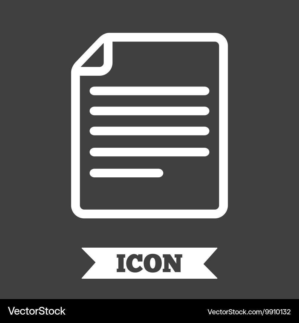 File document icon download doc button – Royalty-Free Vector | VectorStock