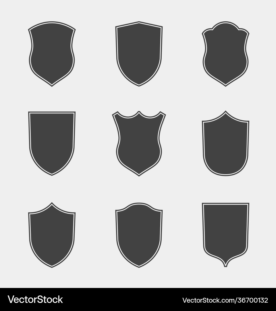 Flat clip art design elements set Flat clip art design elements set Vector Image