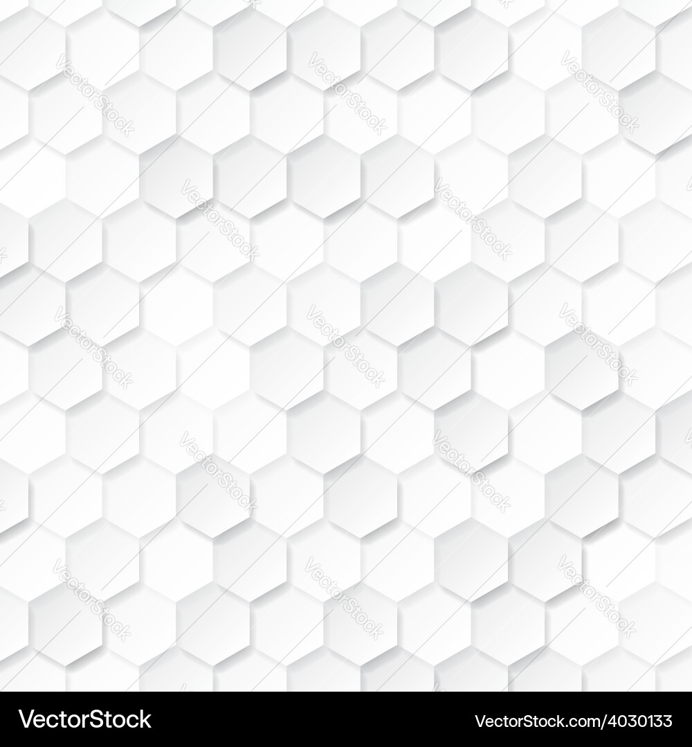 Abstract geometric background with hexagons vector image