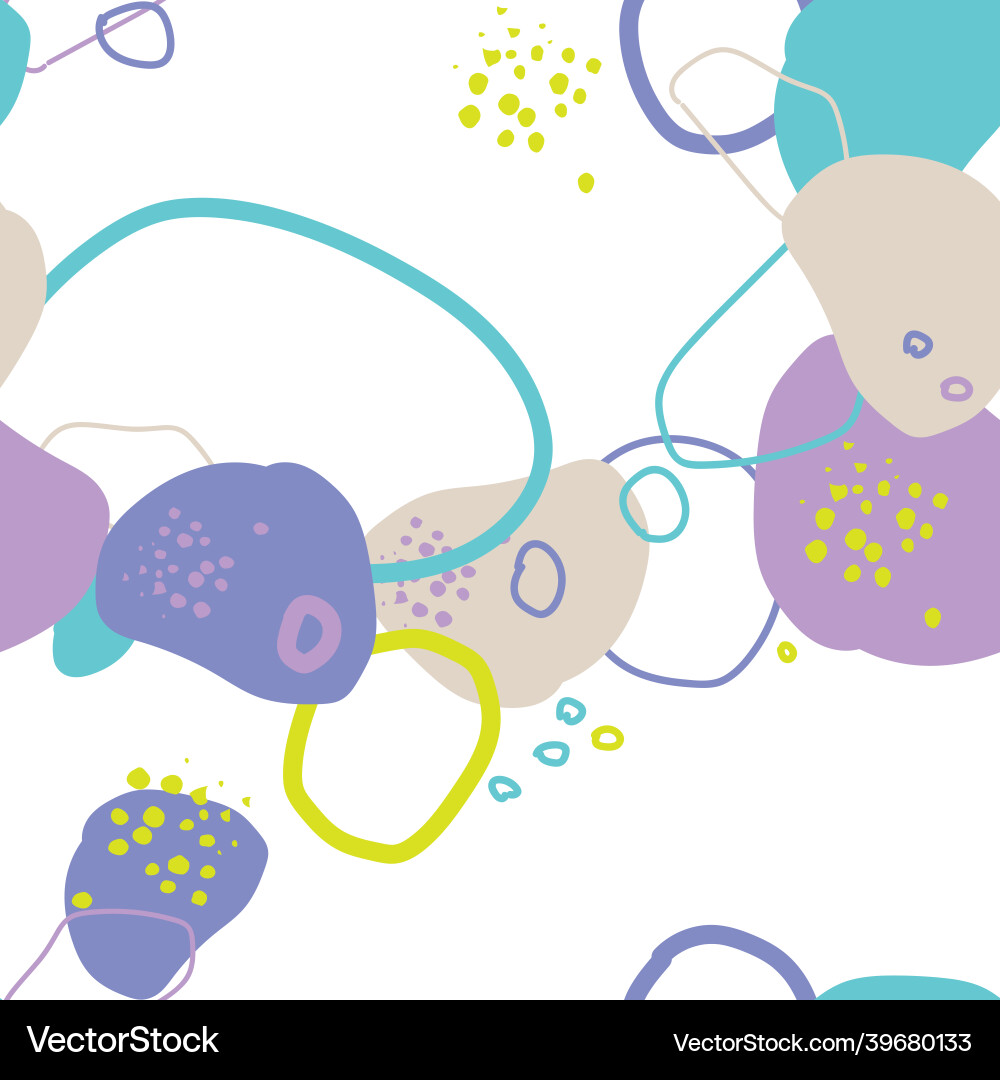 Abstract seamless pattern with round shapes Abstract seamless pattern with round shapes vector image