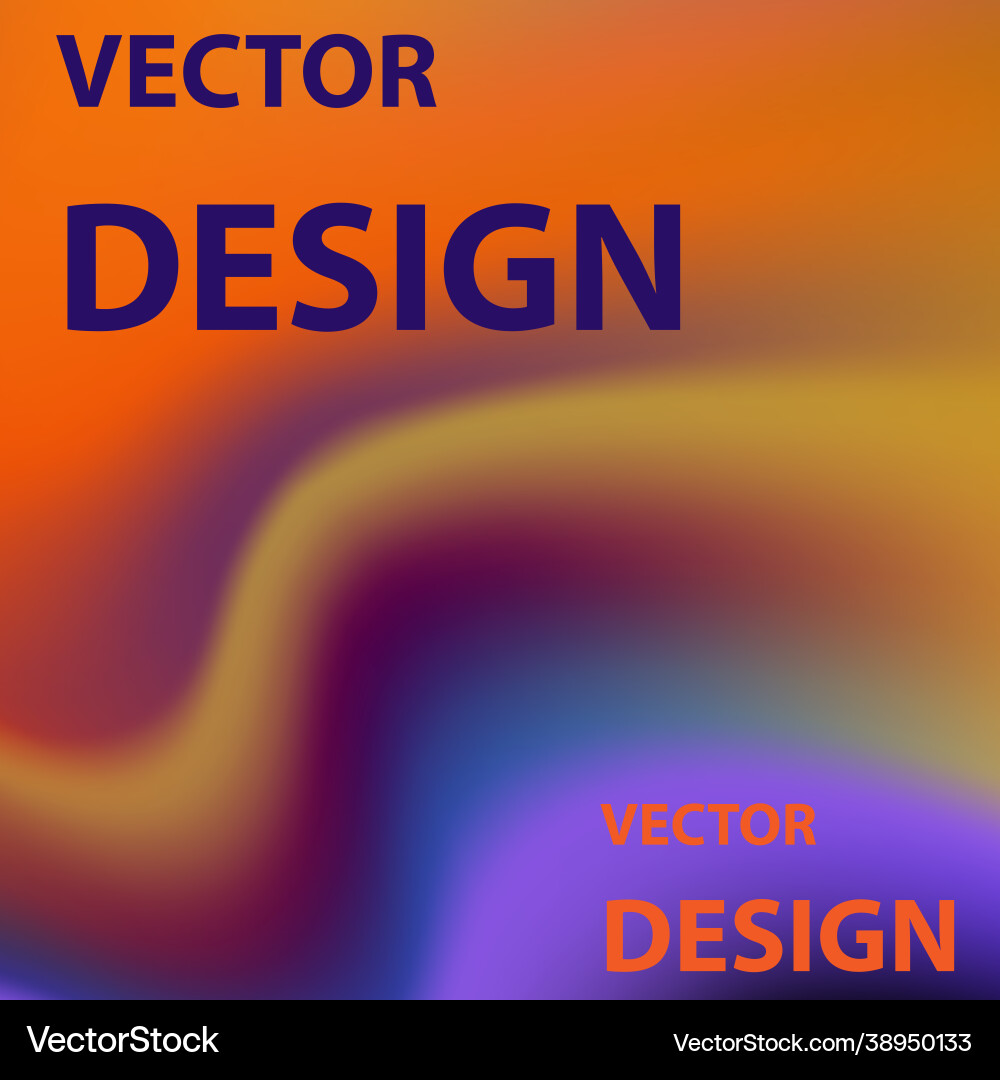 Background image with bright color scheme Vector Image