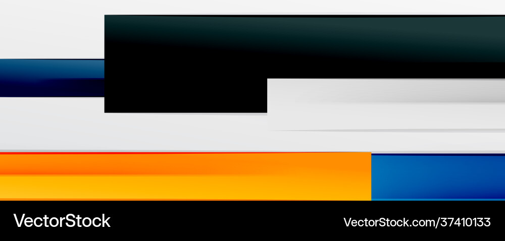 Multicolored lines background design template Vector Image