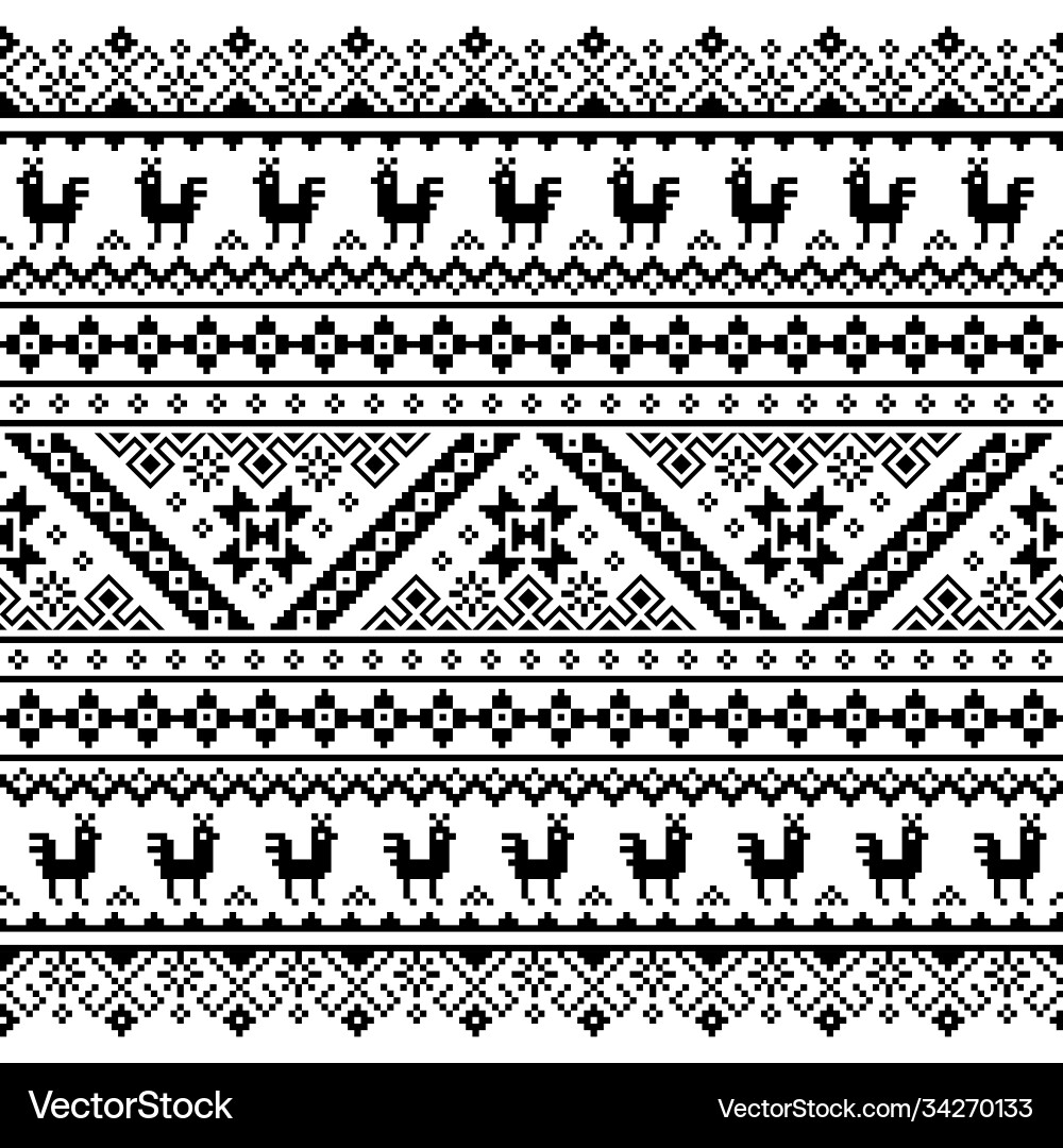 Ukrainian belarusian folk seamless pattern Ukrainian belarusian folk seamless pattern vector image