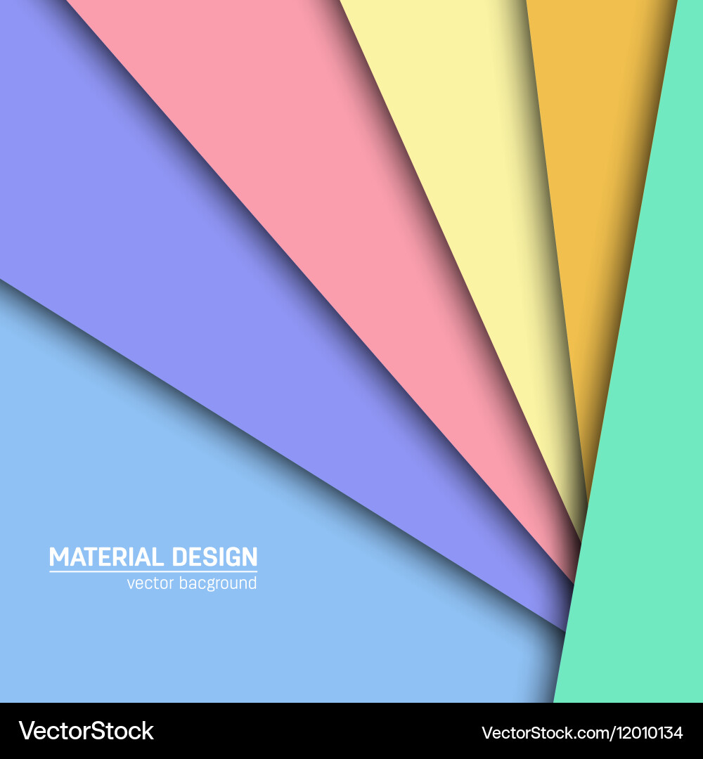 Material design background abstract vector image