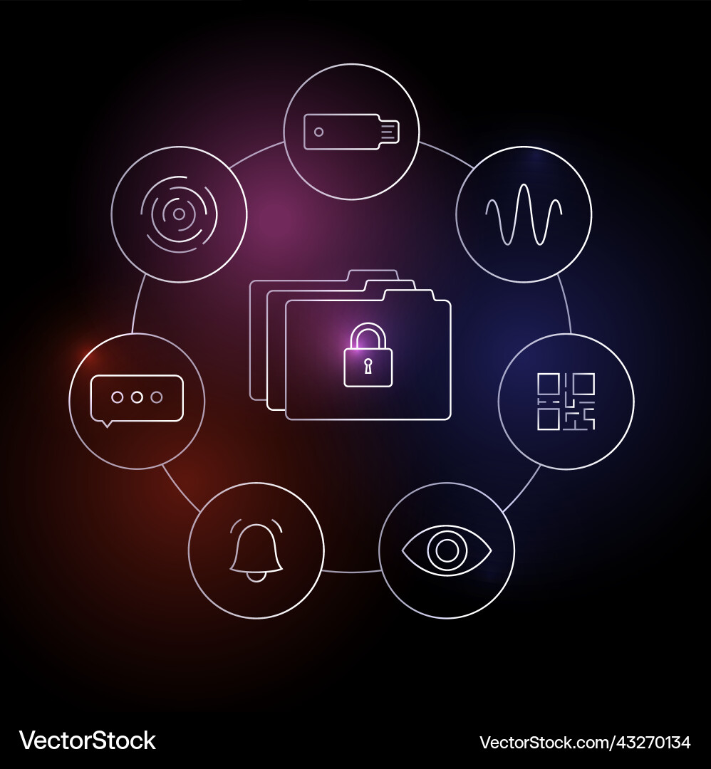 Two factor authentication Two factor authentication vector image