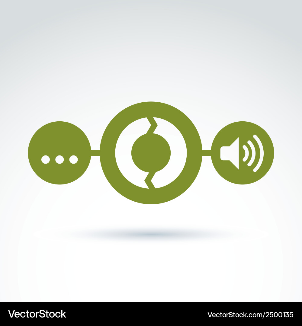 Analyzing data and info information collecting Vector Image