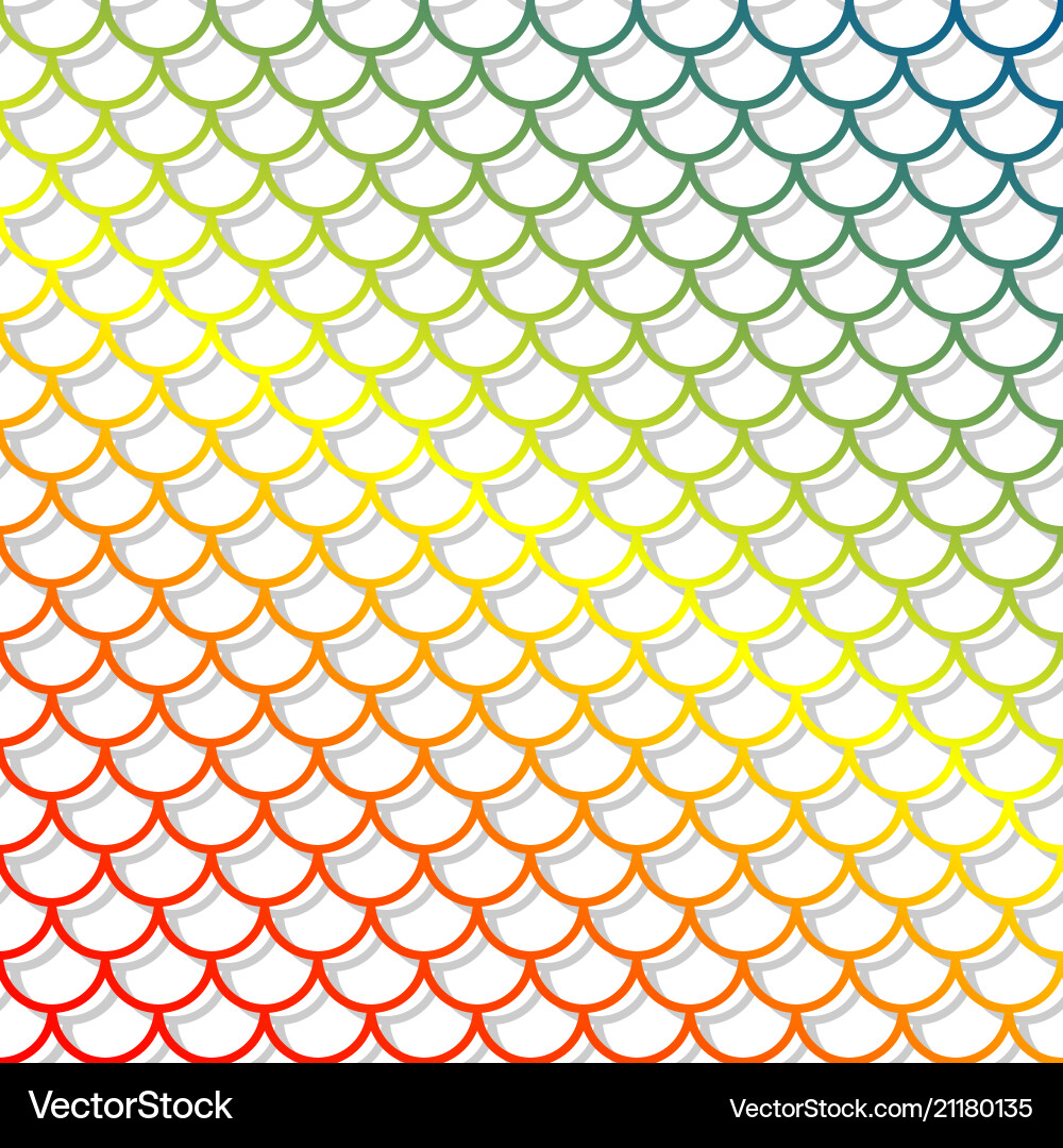 Fish scale pattern Fish scale pattern vector image