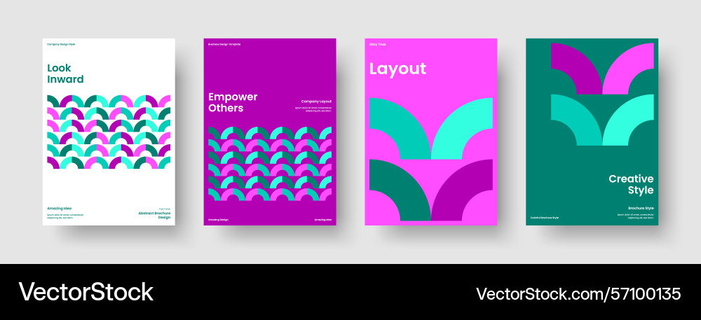 Isolated report layout abstract business Isolated report layout abstract business vector image