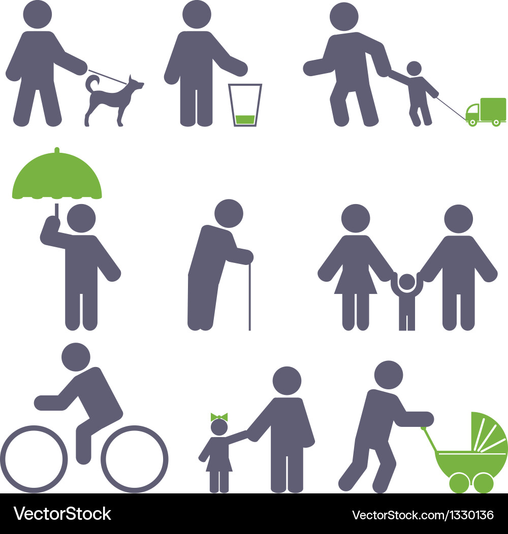 Icon set Royalty Free Vector Image - VectorStock