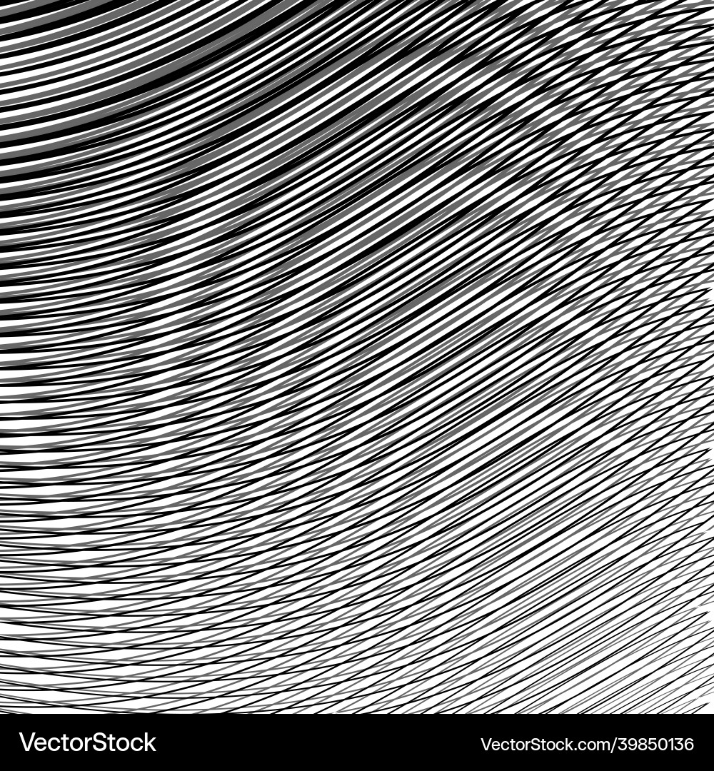Monochrome abstract linear texture Monochrome abstract linear texture vector image