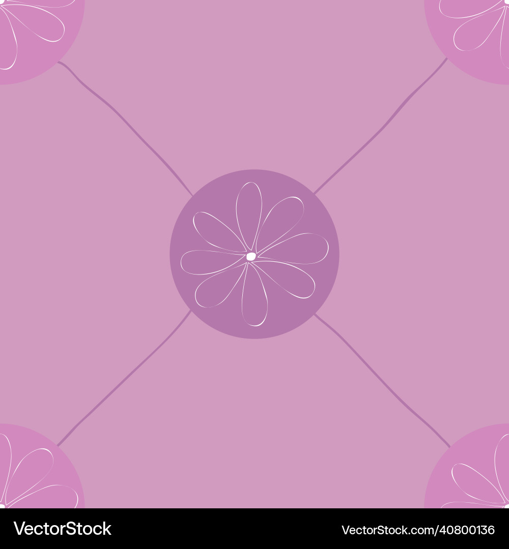 Smooth elements with a flower in the middle Smooth elements with a flower in the middle Vector Image