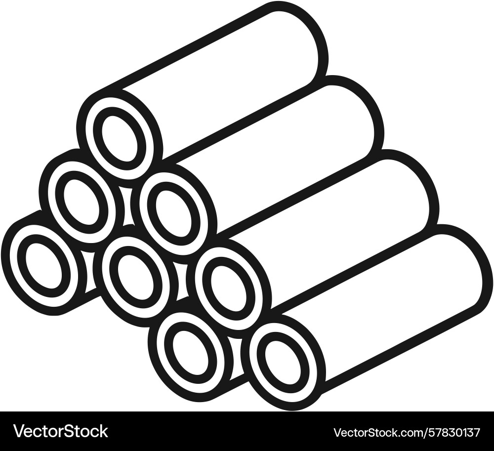 Building blocks arranged in a stack for creative Vector Image