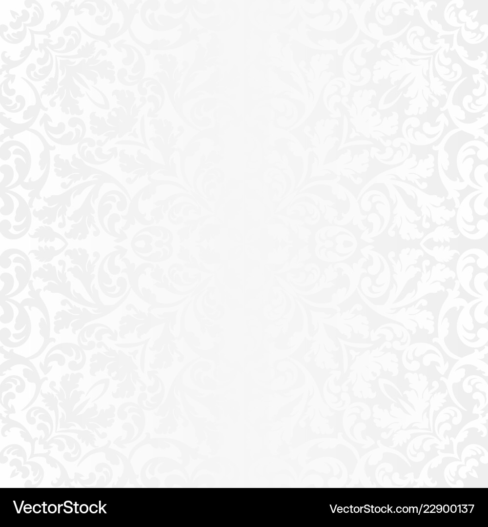 White background with vintage pattern – Royalty-Free Vector | VectorStock, image size:1000x1080