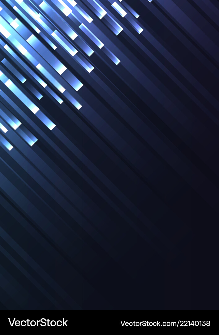 Blue overlap pixel speed abstract background Vector Image