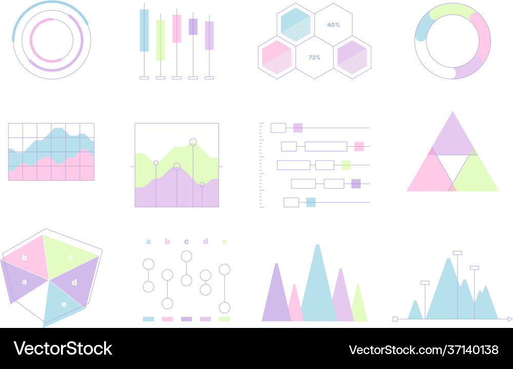 Infographic bundles ui elements graphics diagrams Infographic bundles ui elements graphics diagrams vector image