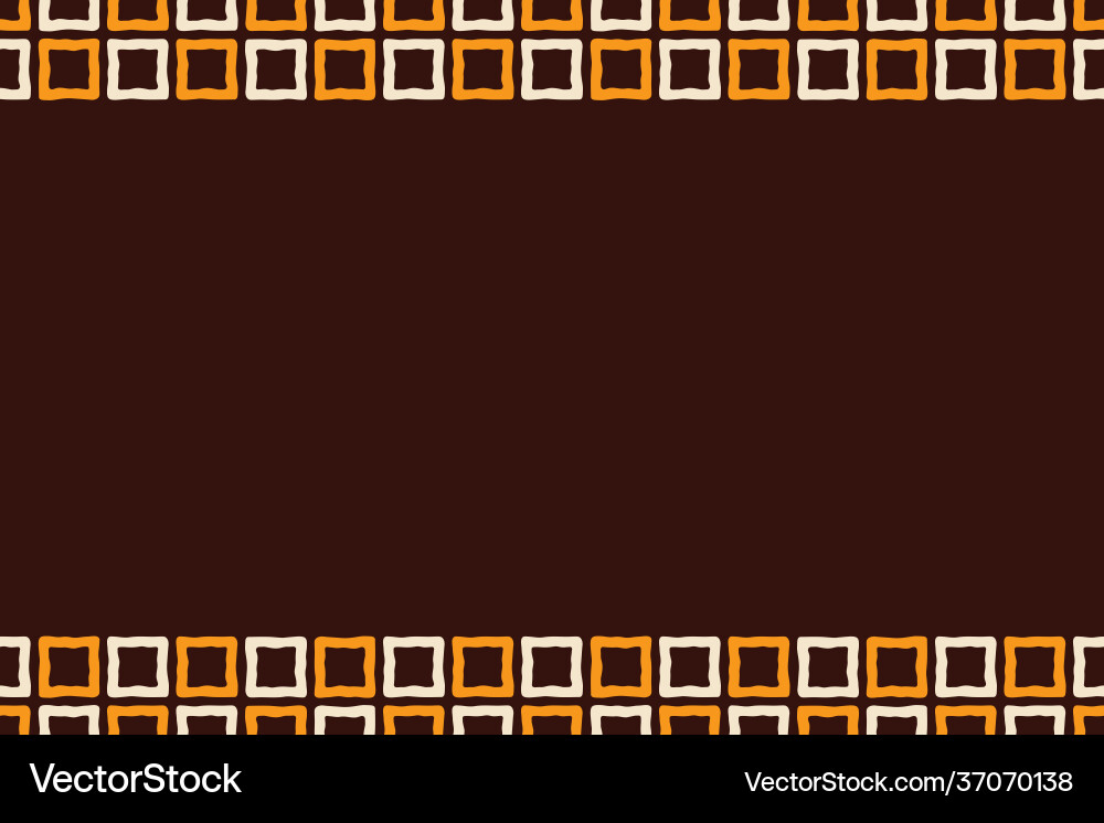 Seamless horizontal border pattern with hand Seamless horizontal border pattern with hand Vector Image
