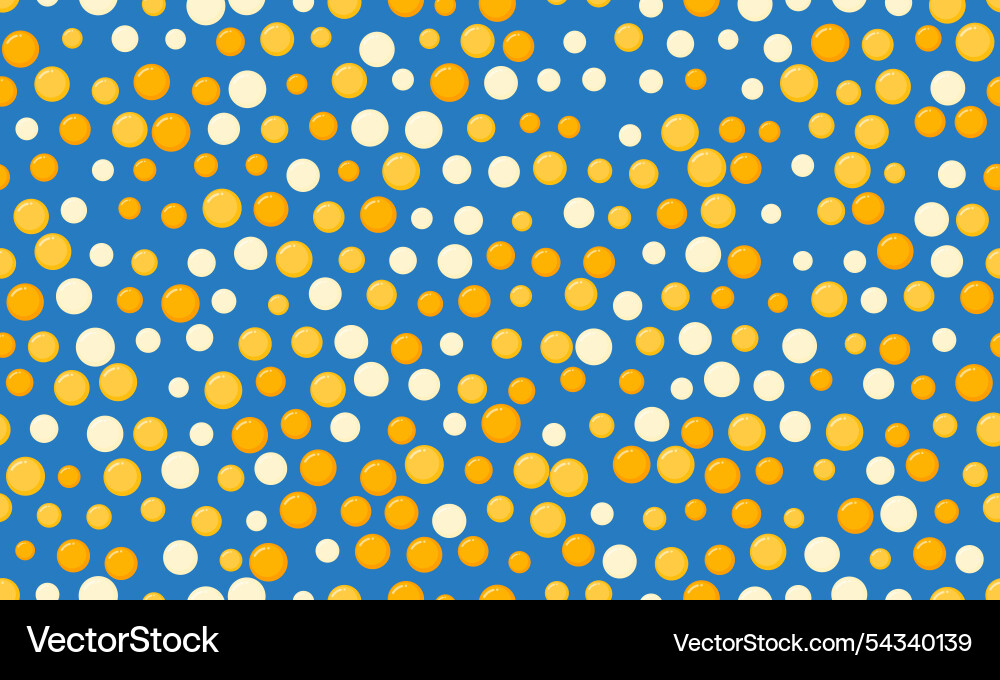 Seamless spotted pattern with abstract circles Vector Image