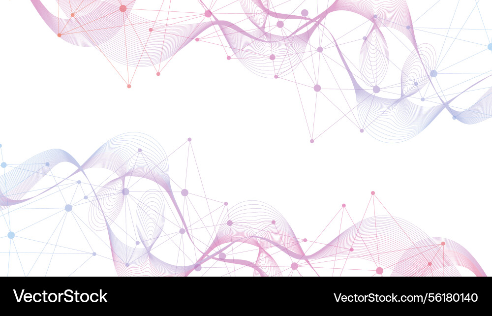Global network connection website header or banner Global network connection website header or banner vector image