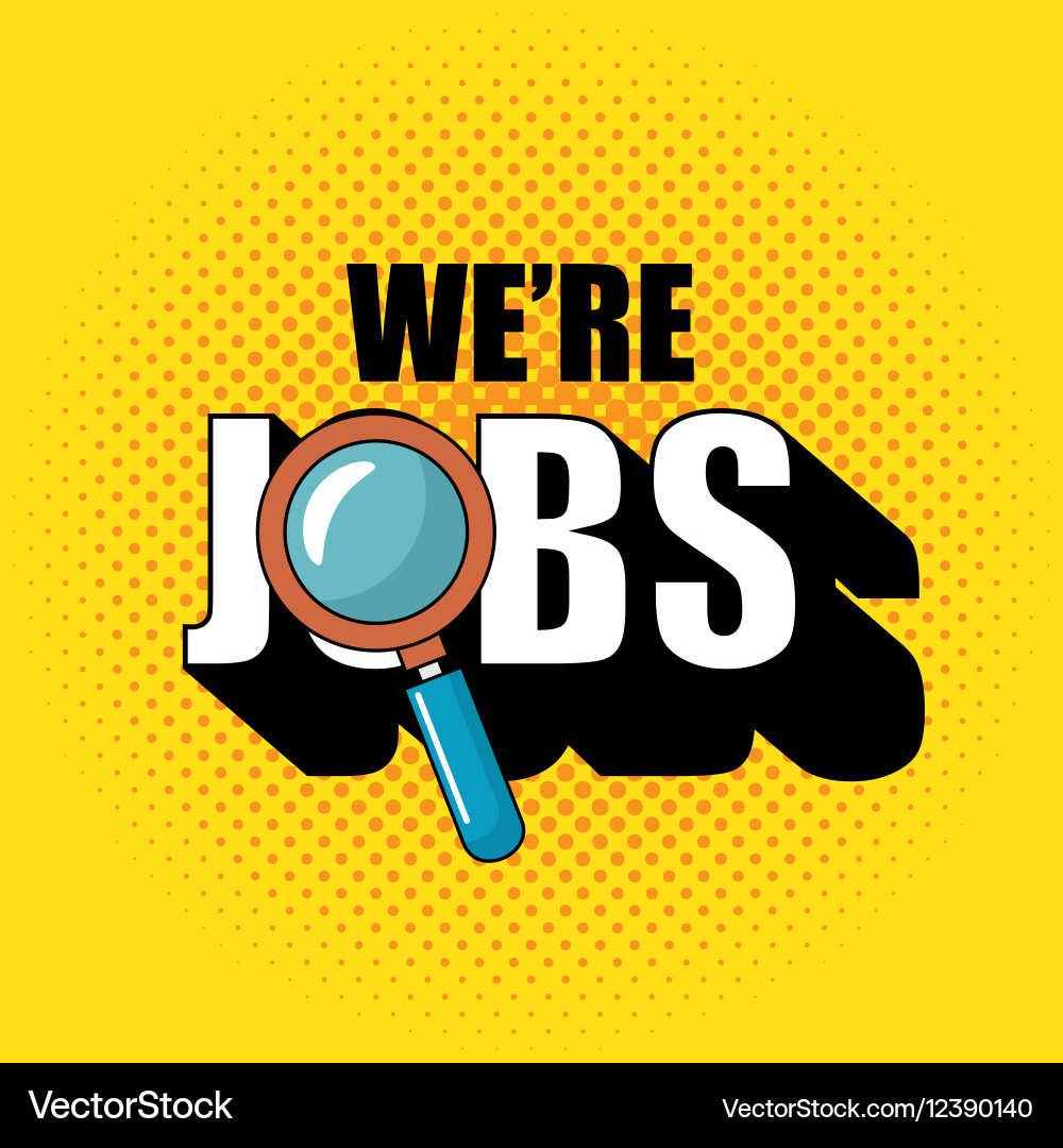 Recruitment process concept icon Vector Image