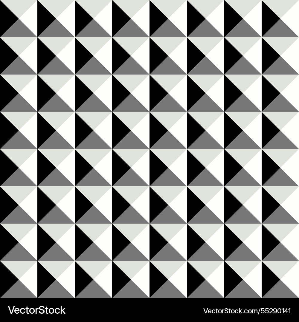 Abstract geometric seamless pattern background vec Vector Image