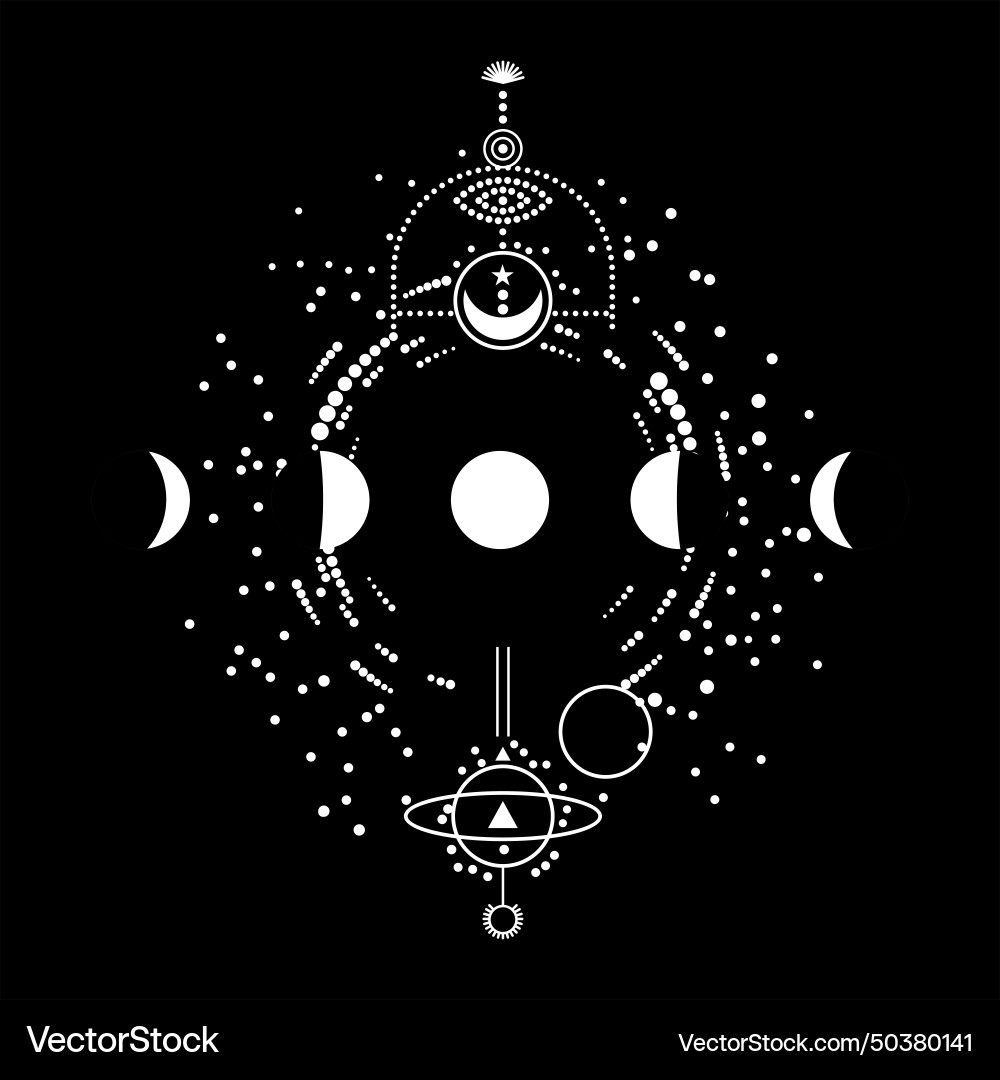 Moon Royalty Free Vector Image - VectorStock