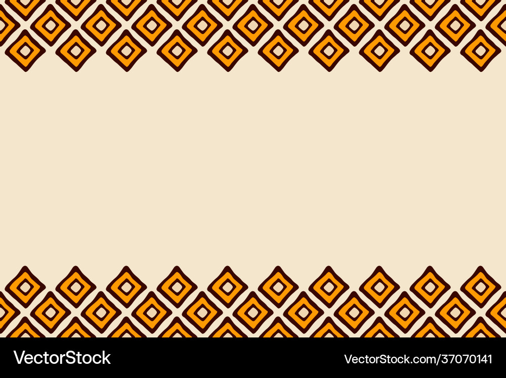 Seamless horizontal border pattern with hand Seamless horizontal border pattern with hand vector image
