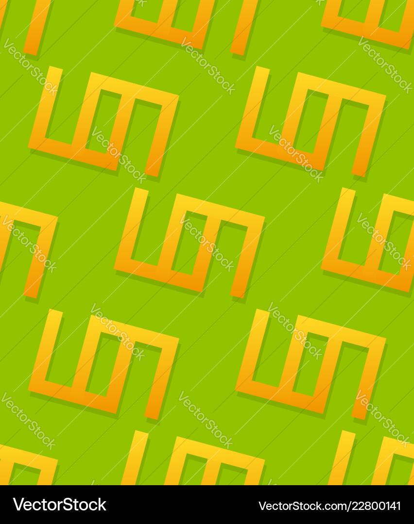 Simple geometric pattern with repeating shapes vector image