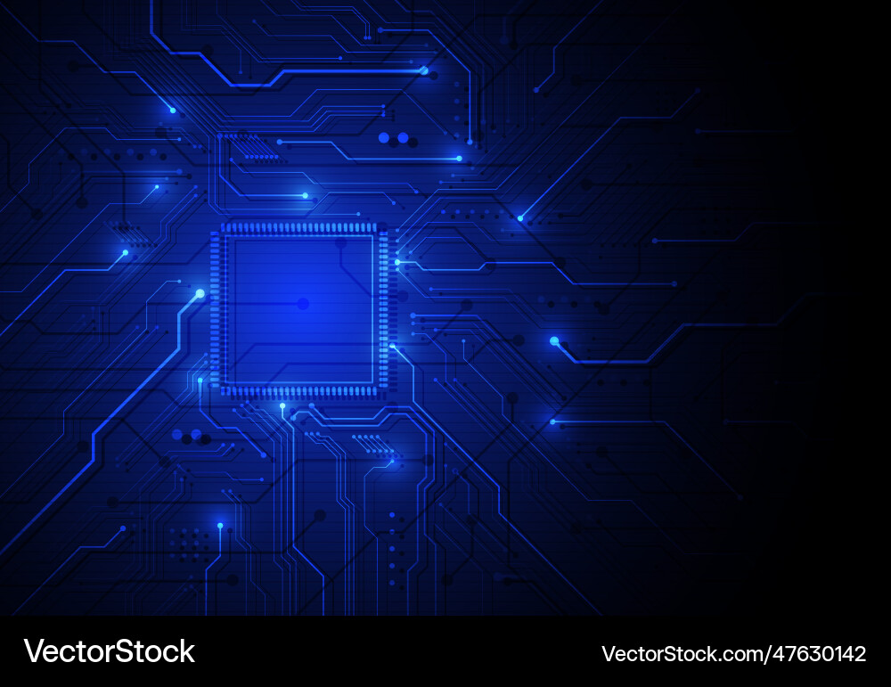 Abstract background with technology circuit board Abstract background with technology circuit board vector image