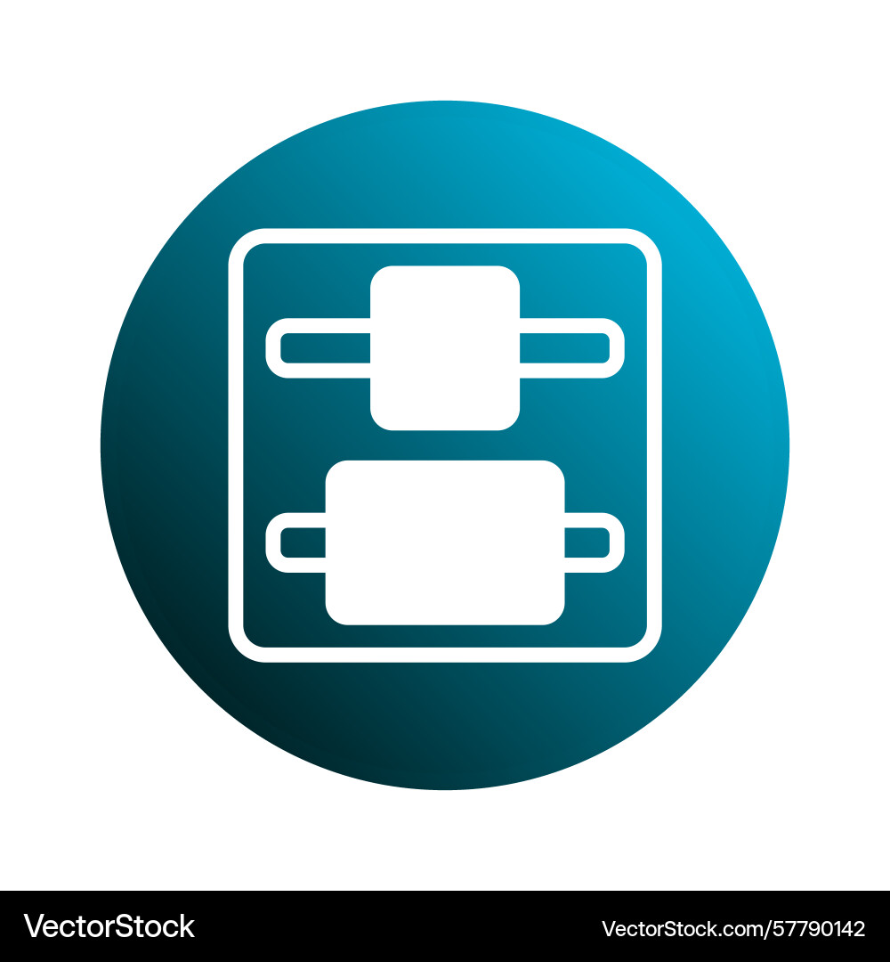 Conceptual abstract of settings configuration Conceptual abstract of settings configuration vector image
