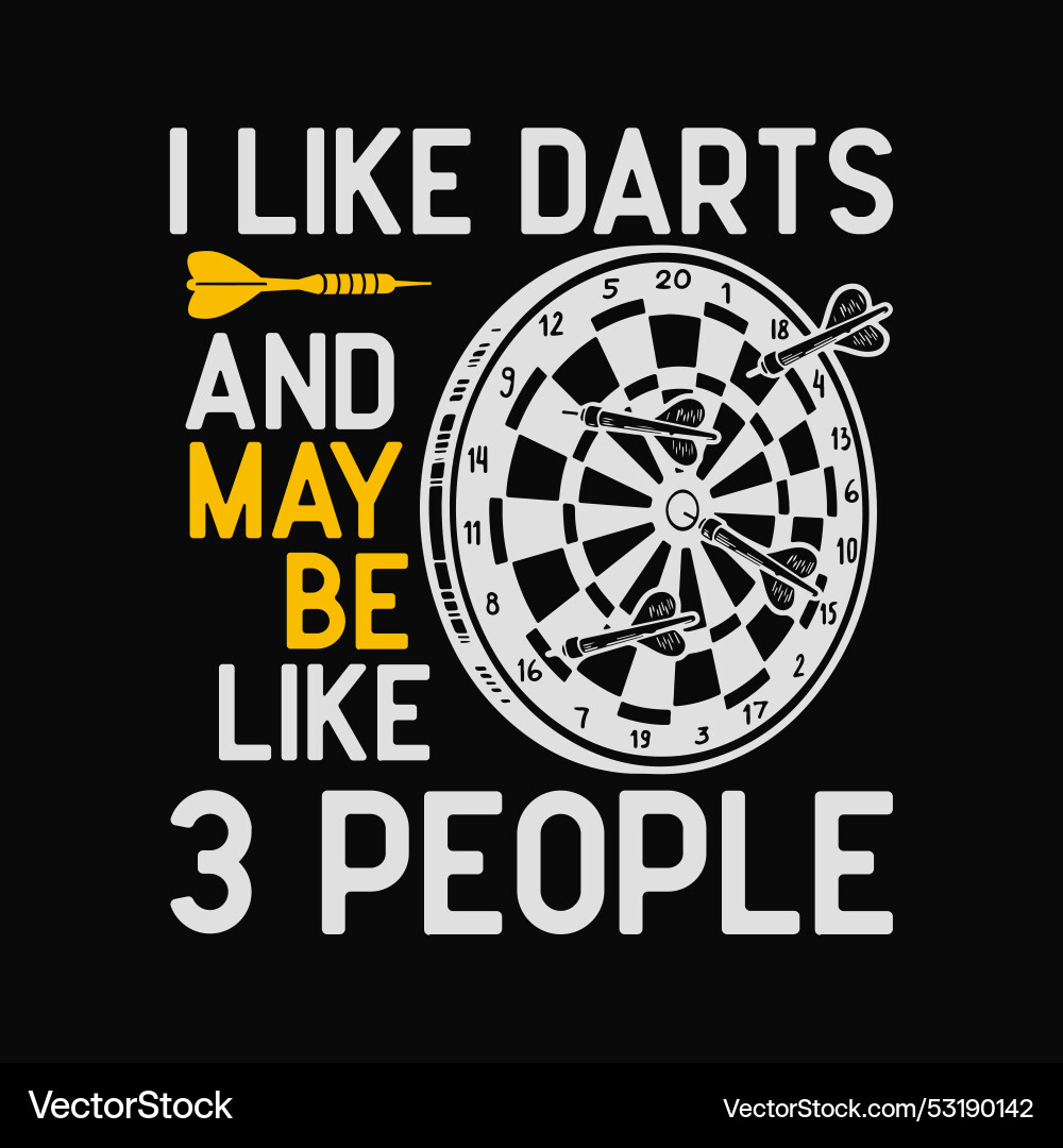 Dart player board one competition arrow Vector Image