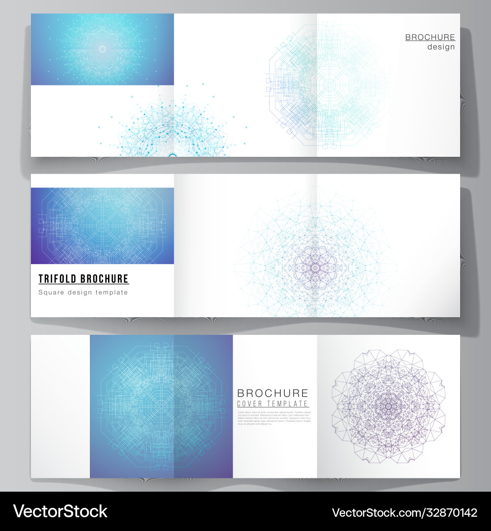 Minimal editable layout square format Minimal editable layout square format vector image