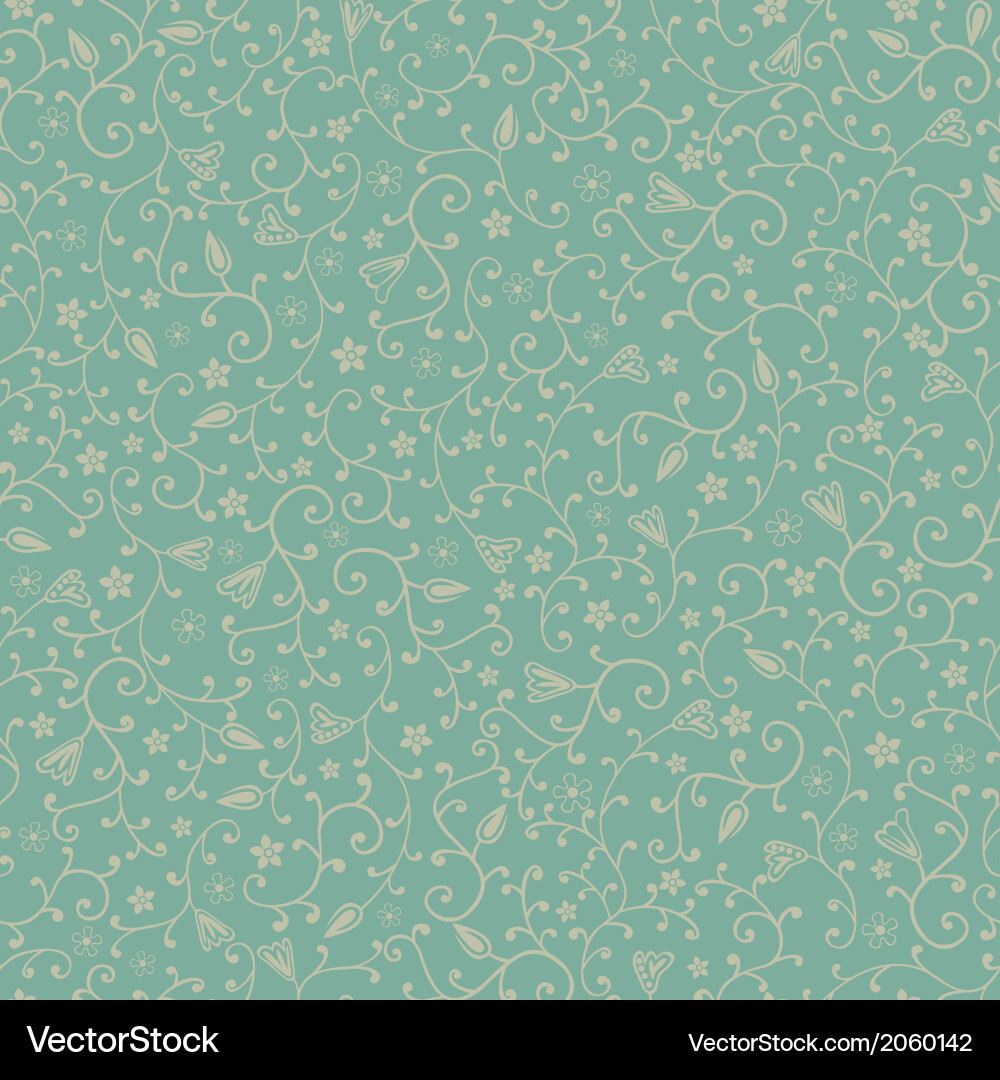 Seamless pattern with leaf abstract texture vector image