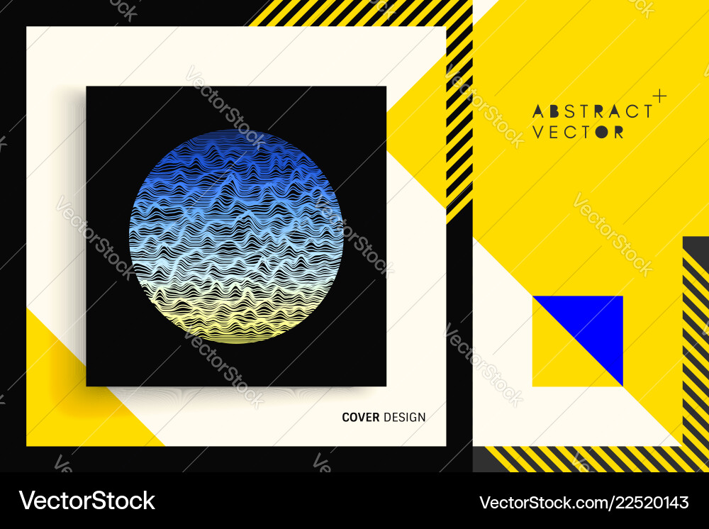 Abstract wavy background dynamic effect Abstract wavy background dynamic effect vector image