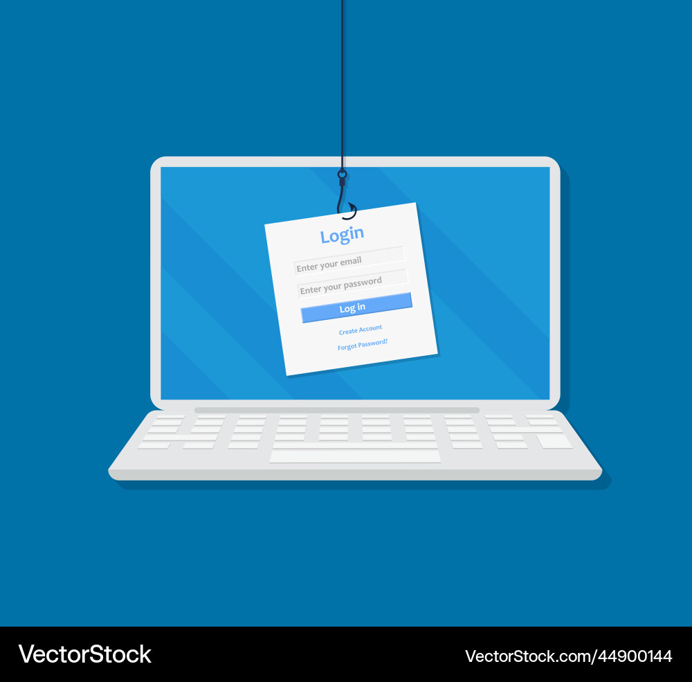 Login and register form with blue theme Login and register form with blue theme vector image