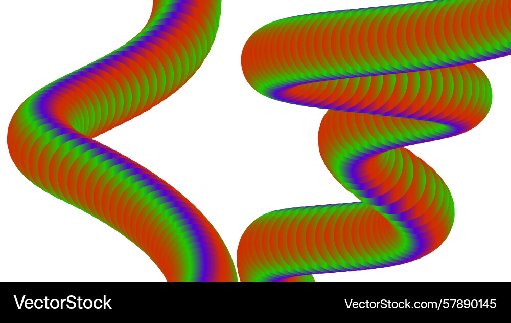 Abstract 3d fluid blend design color gradient Abstract 3d fluid blend design color gradient Vector Image