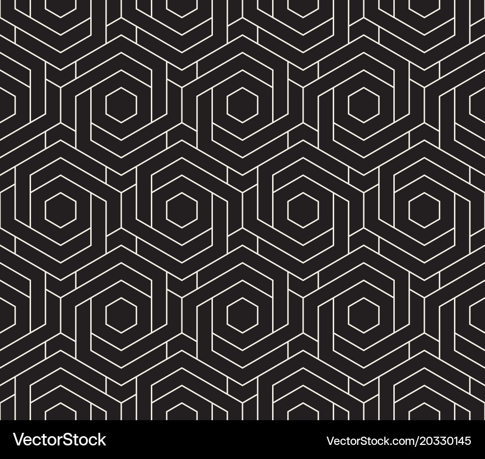 Geometric Lattice Pattern vector image
