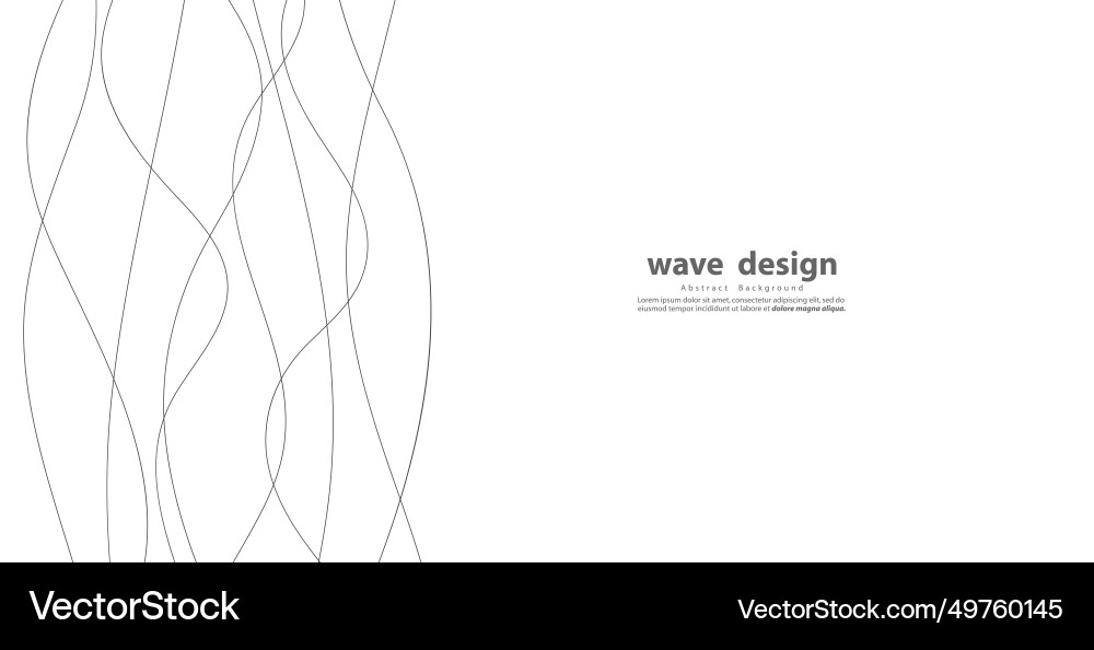 Hand drawn lines abstract pattern wave simple Hand drawn lines abstract pattern wave simple vector image
