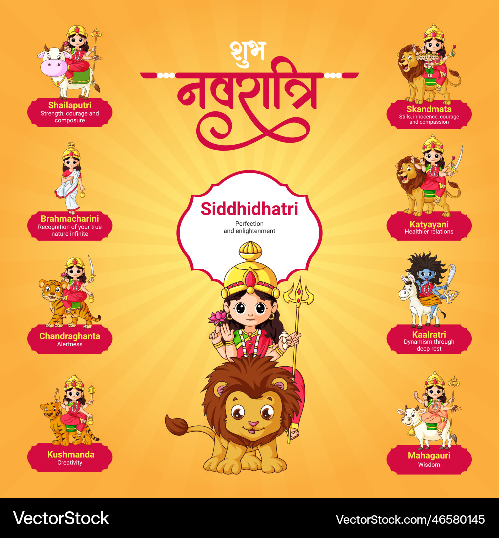 Indian festival happy navratri banner design Indian festival happy navratri banner design vector image
