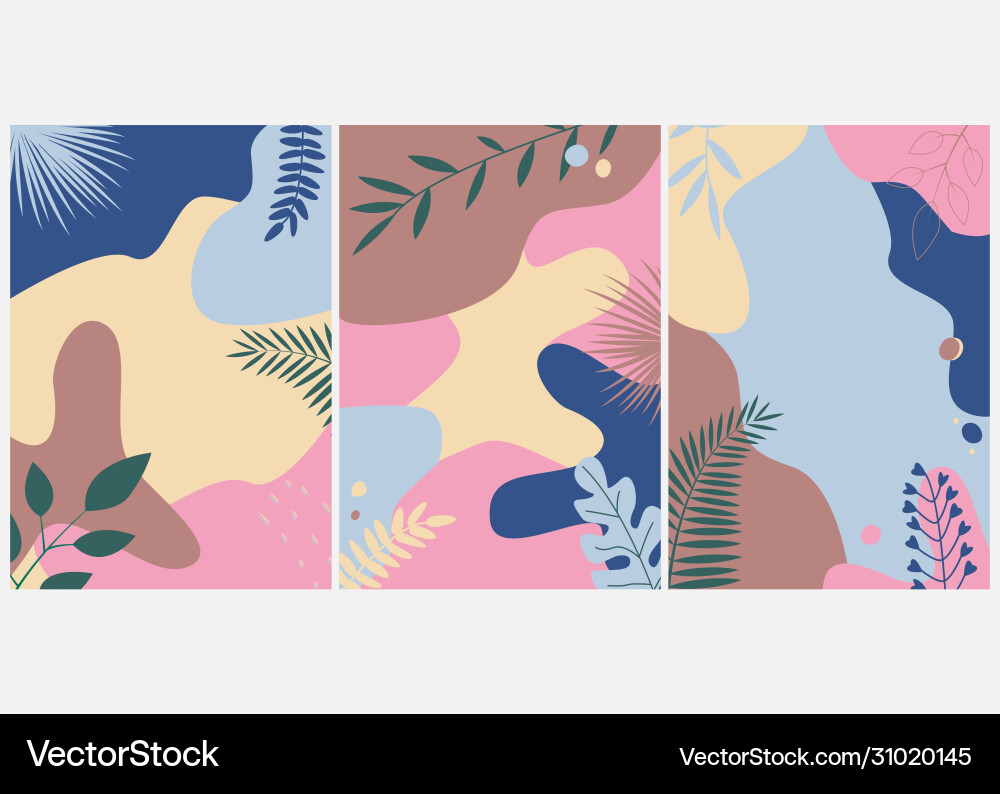 Set abstract background design with place for text Set abstract background design with place for text vector image