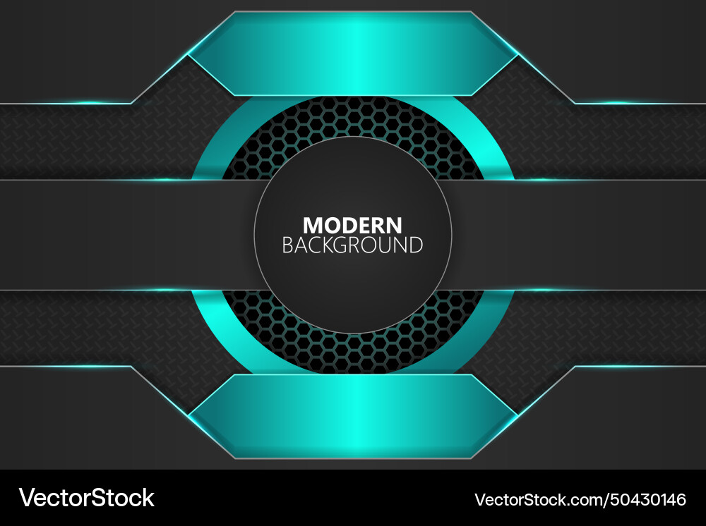 Modern background overlapped circle shape Modern background overlapped circle shape vector image