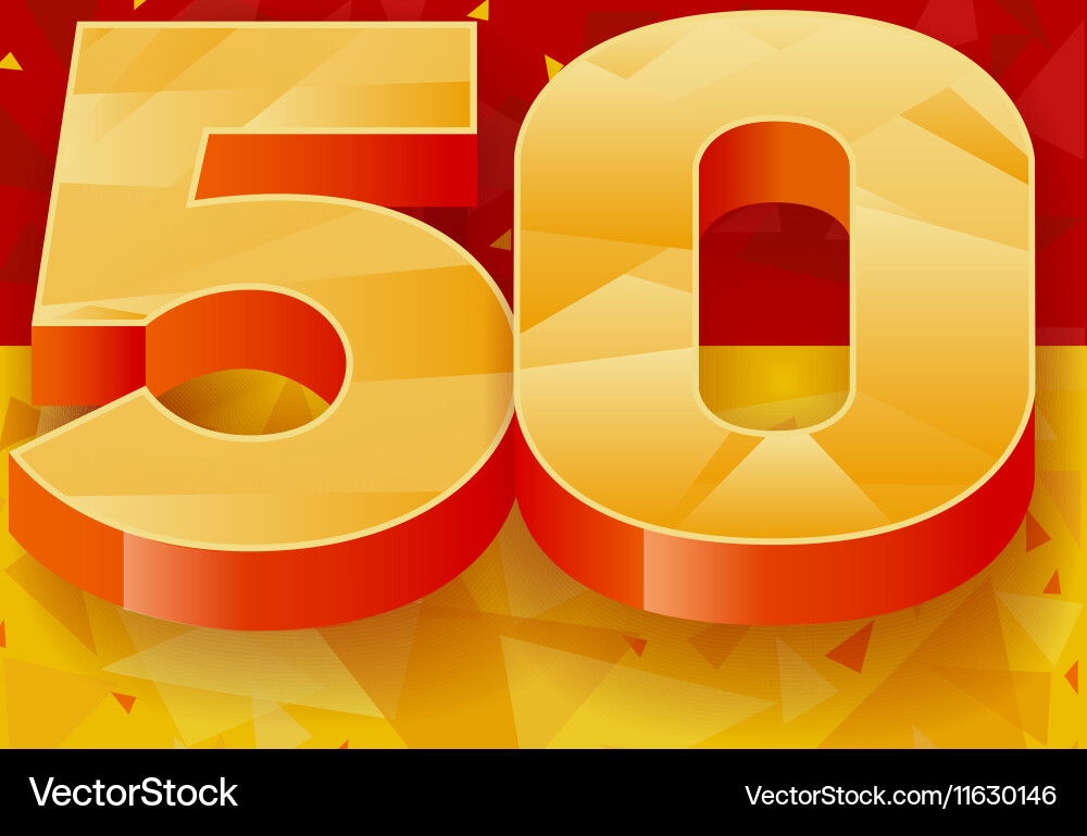 Pattern numbers for use in banner ads vector image