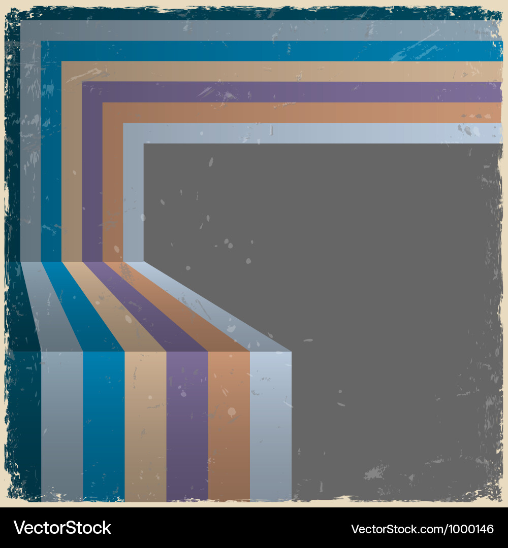 Retro Abstract Background Vector Image