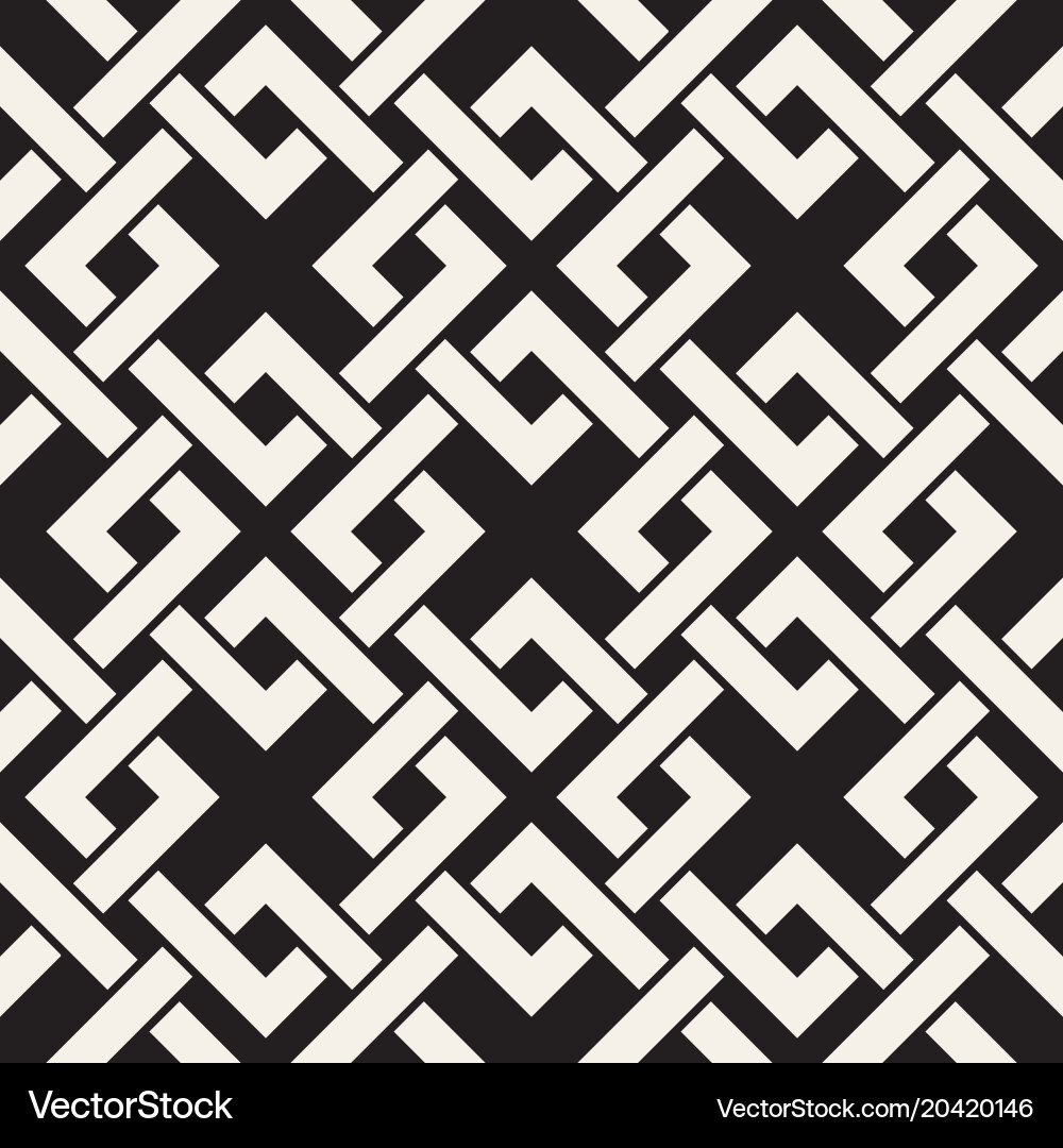 Seamless lines pattern abstract background vector image
