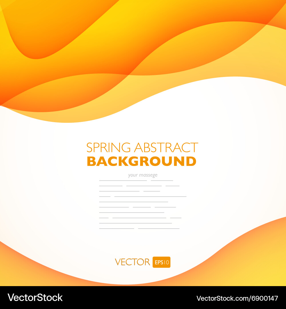 Abstract background with waves vector image