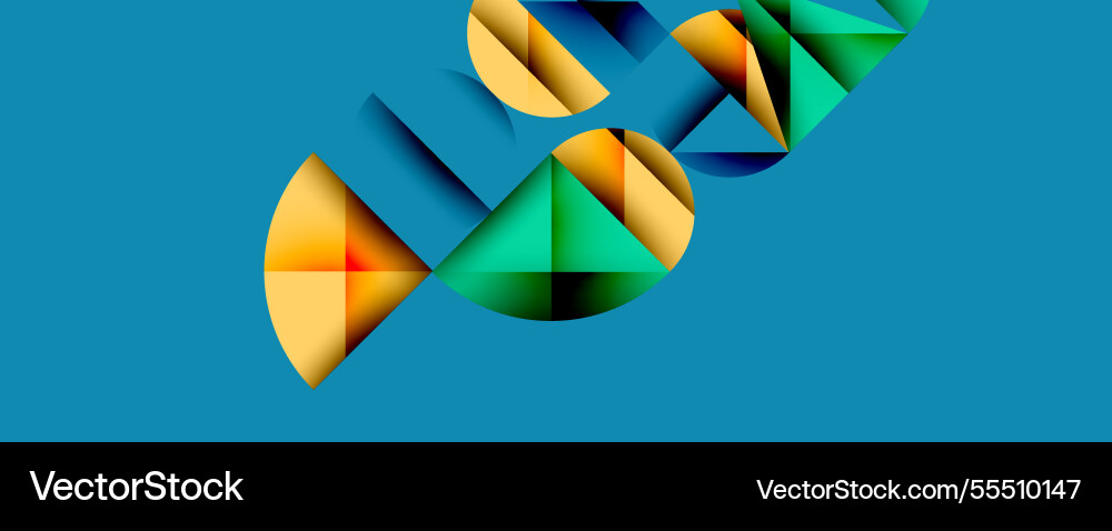 Abstract geometric background with layered Abstract geometric background with layered vector image